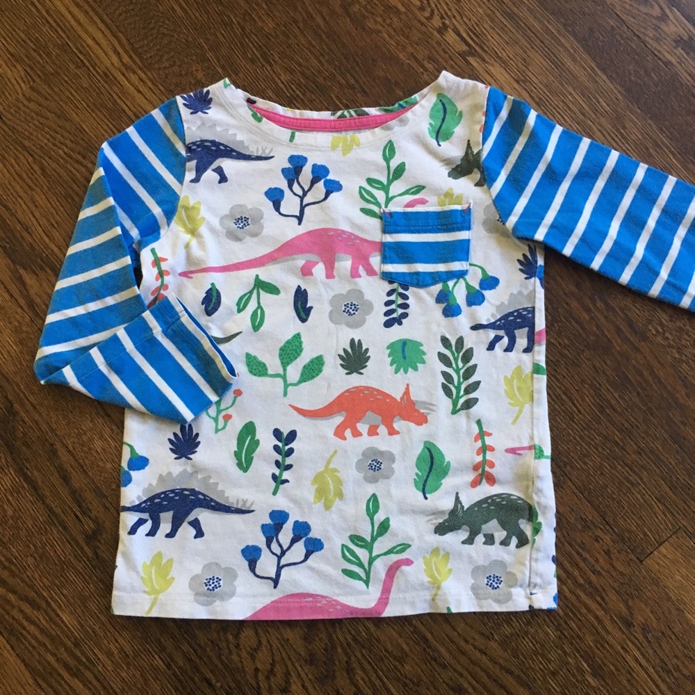Mini Boden Florasaurus Tee 4-5
